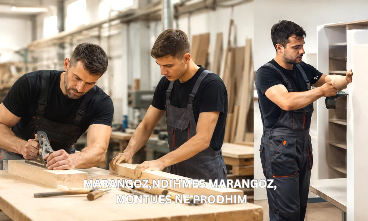Job Offers in Fier, Profession Marangoz, Ndihmes marangoz,Montues ne prodhim , Beginner/Little experience, Payment By Agreement.