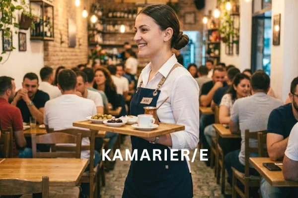 Njoftime Pune per Kamarier/e ne Tirane