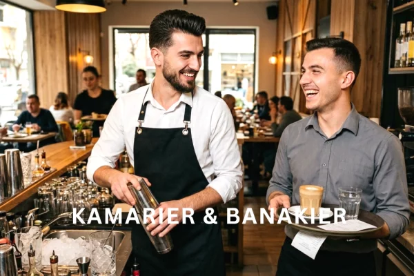 Njoftime Pune per Kamarier ,Banakier ne Tirane