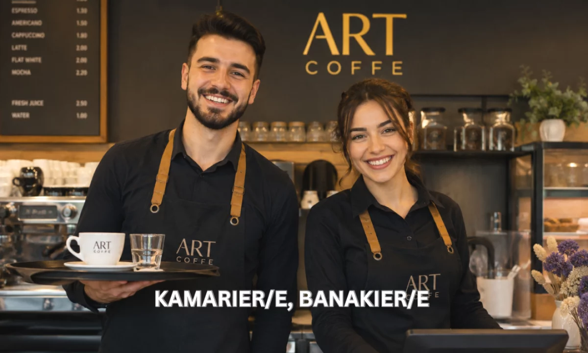 Job Offers in Tirana, Profession Kamarier/e, Banakier/e , Beginner/Little experience, Payment By Agreement.