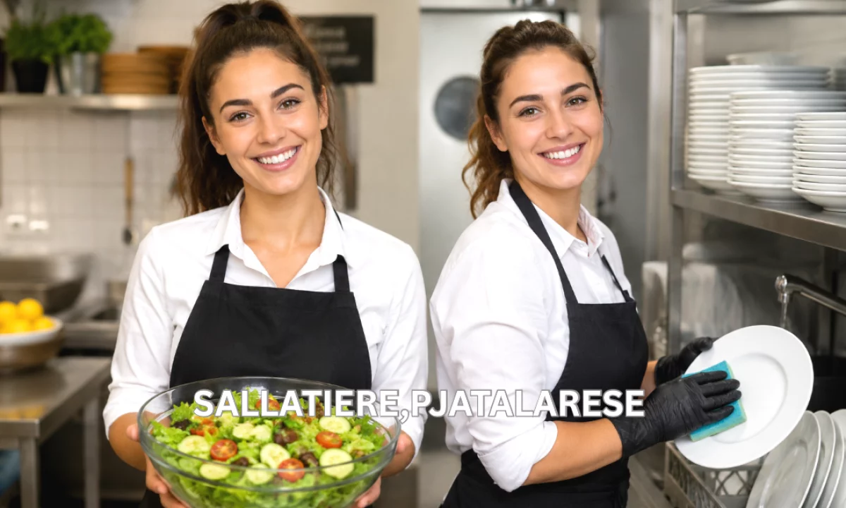 Njoftime Pune ne Sarande, Profesioni Sallatiere, Pjatalarese , Fillestar/Pak eksperience, Pagesa Me Marreveshje.