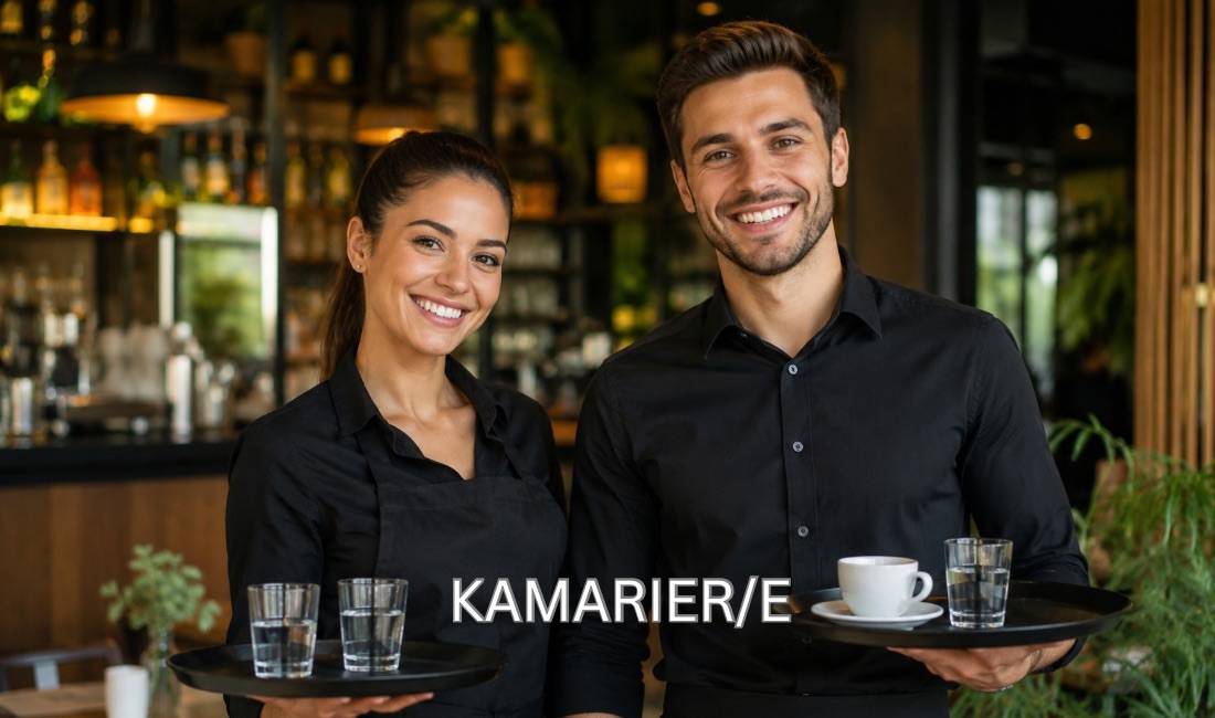 Njoftime Pune ne Tirane, Profesioni Kamarier/e , Pa Eksperience, Pagesa 50,000  Leke.
