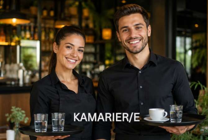 Njoftime Pune per Kamarier/e ne Tirane