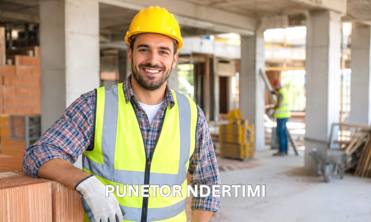 Njoftime Pune ne Tirane, Profesioni Punetor ndertimi , Pa Eksperience, Pagesa 75,000  Leke.