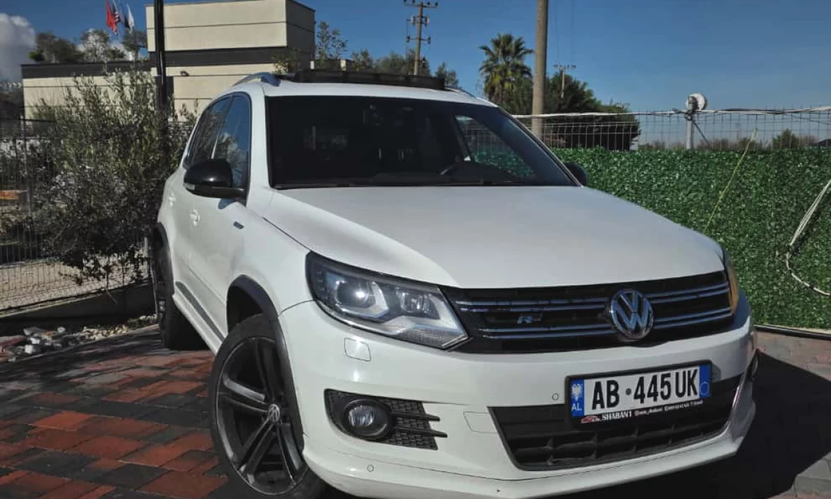 Makine me Qera ne Rinas Tirane - Tiguan 4×4 R-Line duke filluar nga 40 euro dita