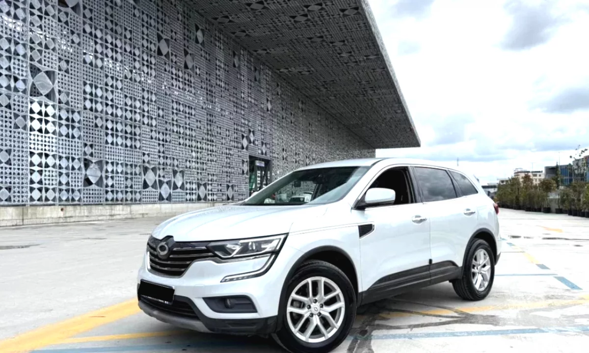 Makine me qera ne Rinas Tirane - Reno Koleos nafte automatike duke nisur nga 45 euro dita