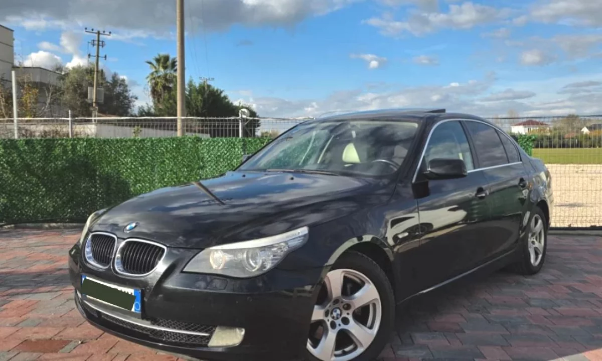 Makine me qera ne Rinas Tirane - BMW Seria 5 duke filluar nga 35 euro dita
