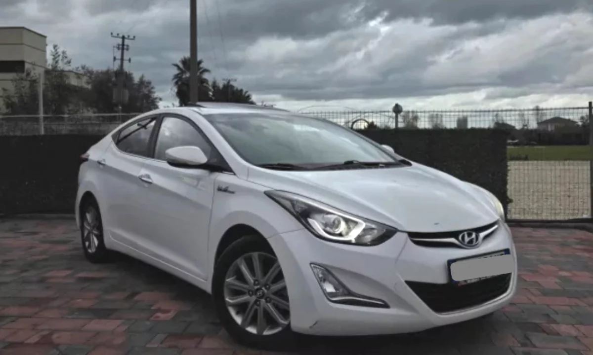 Makine me Qera ne Rinas Tirane - Hyundai Avante duke filluar nga 25 euro dita