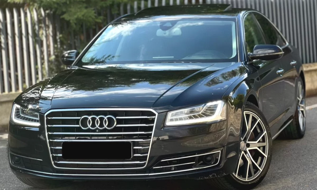 Makina me qera ne Rinas Tirane – Audi A8 3.0 Diesel | duke filluar nga 100 euro dita
