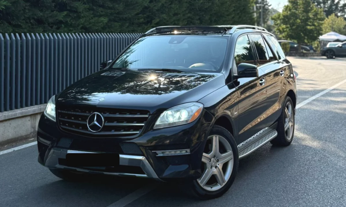 Makina me qera ne Rinas Tirane – Mercedes-Benz ML 350 Diesel duke filluar nga 70 euro dita