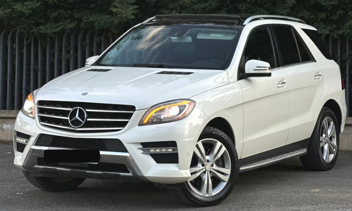 Makina me qera ne Rinas Tirane – Mercedes-Benz ML 350 Diesel duke filluar nga 75 euro dita