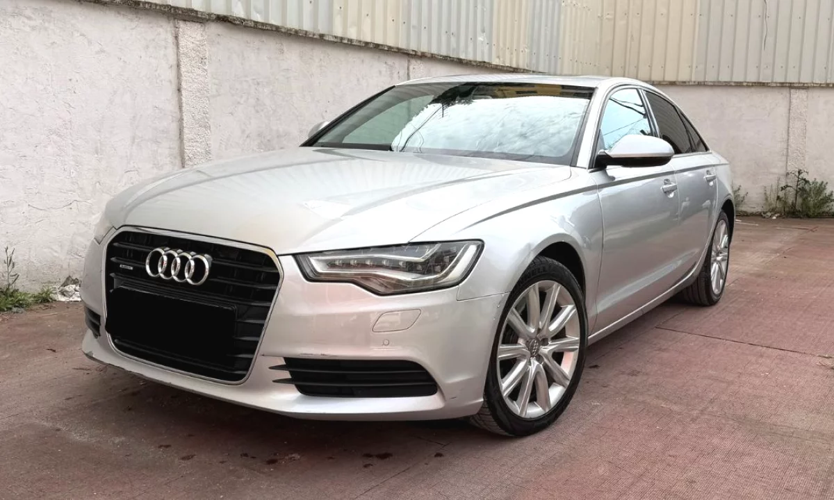 Makina me qera ne Rinas Tirane – Audi A6 3.0 Nafte  duke filluar nga 40 euro dita