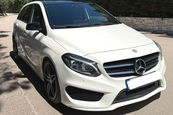 🔥 Makinë me qera në Sarandë – Mercedes-Benz B-Class 2017 duke filluar nga 60€/dita 🔥