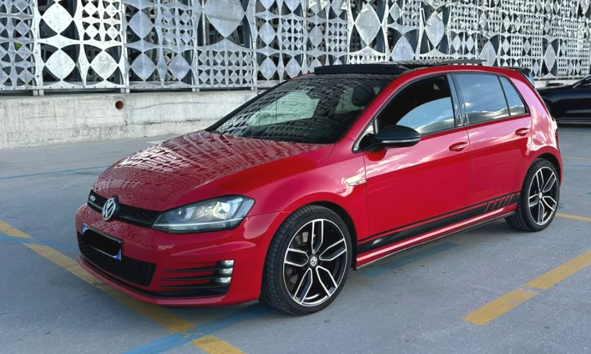 Makine me qera ne Rinas Tirane Volkswagen Golf 7 GTD 2.0 TDI Automat – 2016  Sportiv & Ekonomik