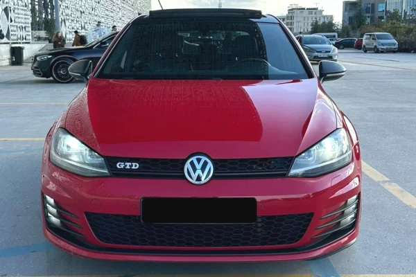 Makine me qera ne Rinas Tirane Volkswagen Golf 7 GTD 2.0 TDI Automat – 2016  Sportiv & Ekonomik