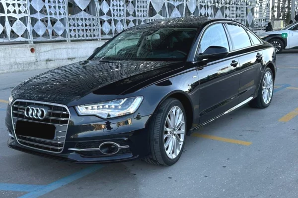 Makine me qera ne Rinas Tirane Audi A6 3.0 TDI Automat – 2015 | Luks, Fuqi & Komoditet Premium