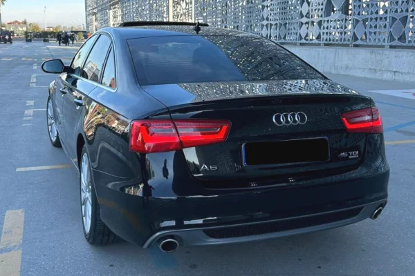 Makine me qera ne Rinas Tirane Audi A6 3.0 TDI Automat – 2015 | Luks, Fuqi & Komoditet Premium