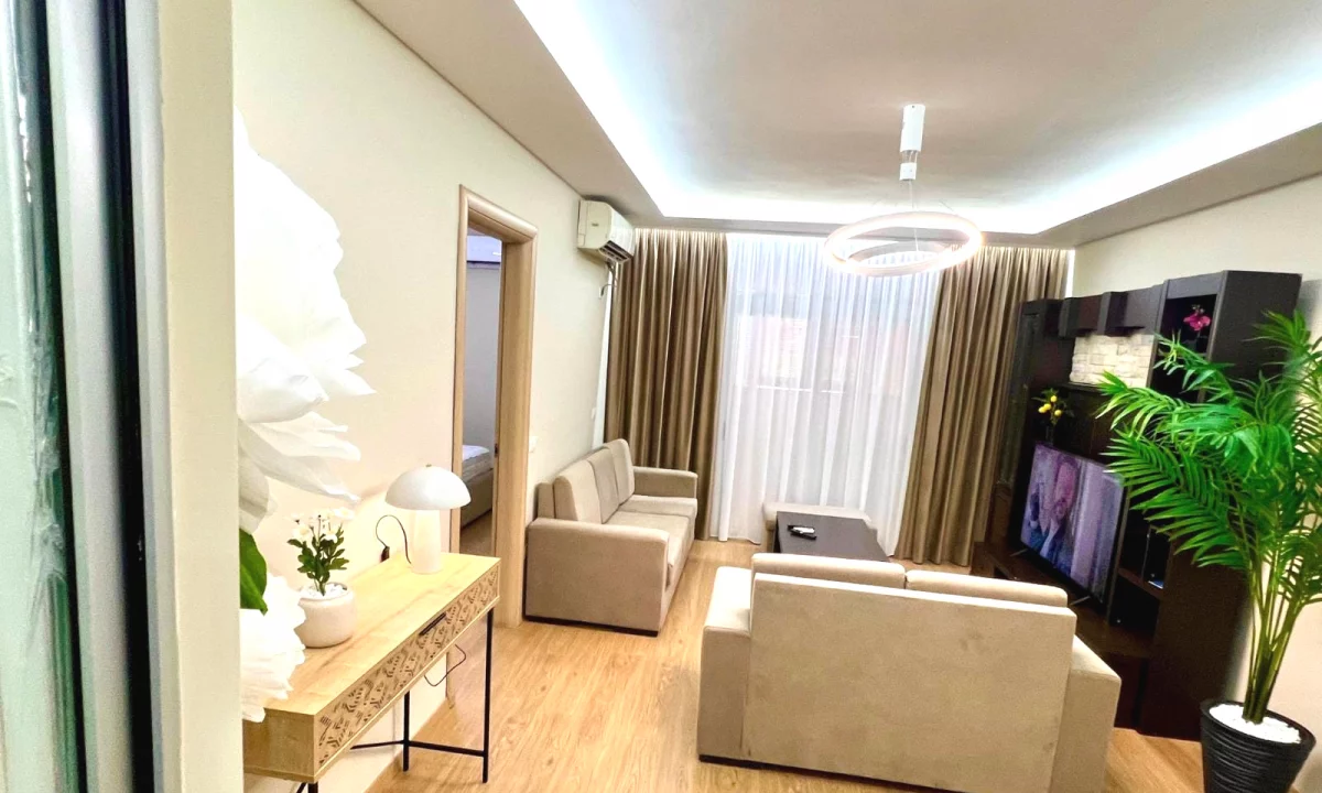 Shtepi me qera Apartament ne Tirane, 1+1, Mobilimi E mobiluar, Pagesa 55,000  Leke.