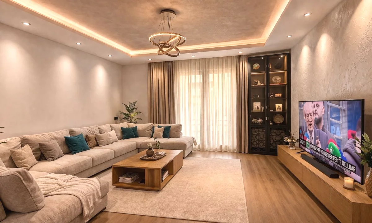 Shtepi ne shitje Apartament ne Tirane, 2+1, Mobilimi E mobiluar, Pagesa 290,000  Euro.