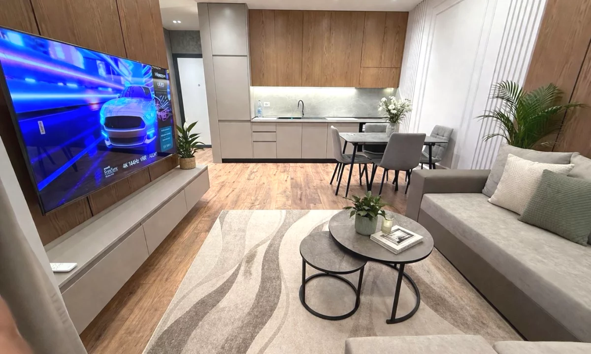 Shtepi me qera Apartament ne Tirane, 1+1, Mobilimi E mobiluar, Pagesa 65,000  Leke.