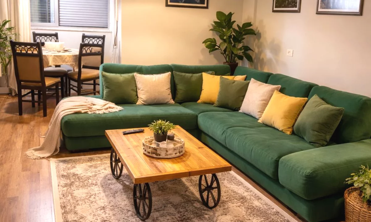 Shtepi me qera Apartament ne Tirane, 1+1, Mobilimi E mobiluar, Pagesa 520  Euro.