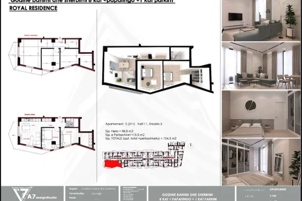 Shtepi ne shitje Apartament ne Lezhe, 2+1, Mobilimi Bosh, pa mobiluar, Pagesa 190,000  Euro.