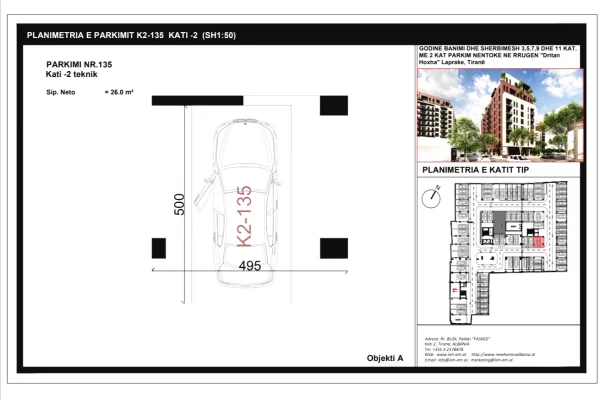 Business Property in Sale 4+1 in Tirana - 30,000 Euro