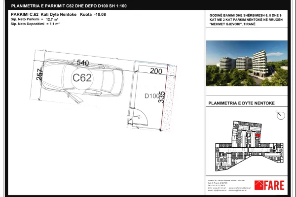 Business Property in Sale 4+1 in Tirana - 28,000 Euro