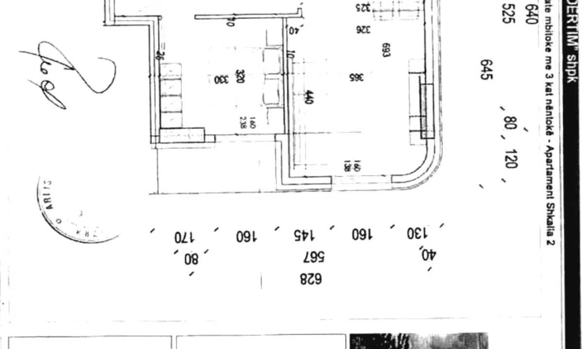 Apartment for sale in Tirana 1+1, Emty