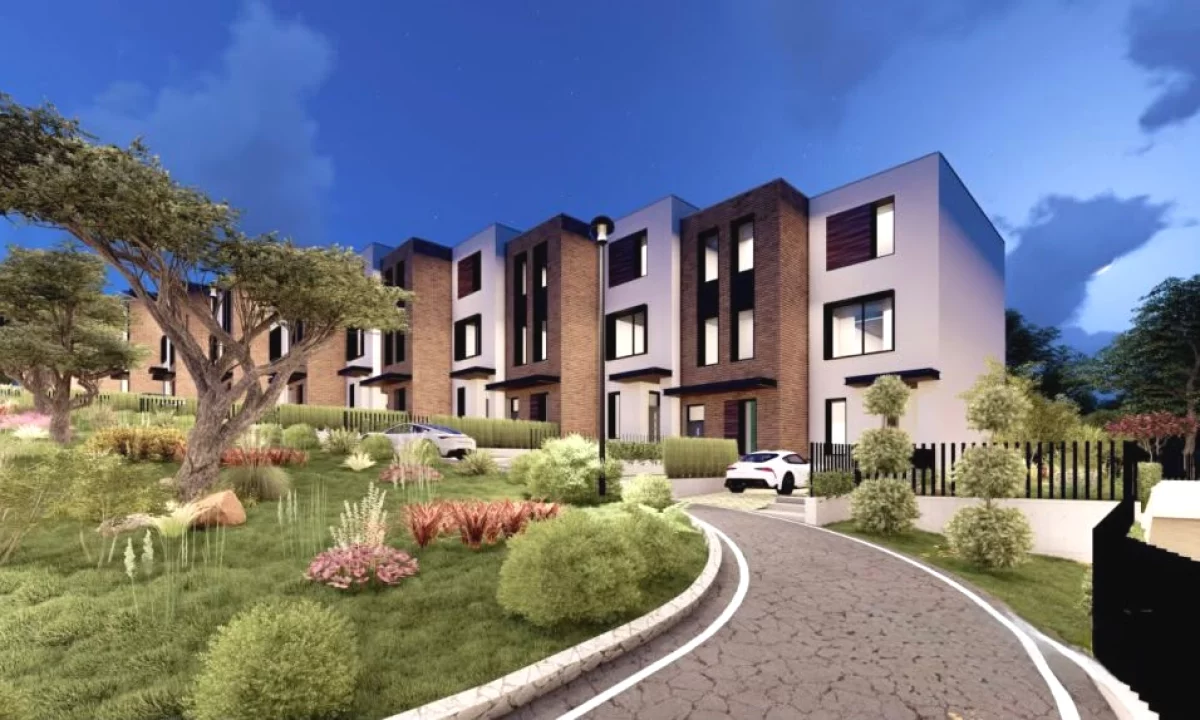 Shtepi ne shitje Duplex(shtepi me 2 kate) ne Tirane, 3+1, Mobilimi Bosh, pa mobiluar, Pagesa 430,000  Euro.