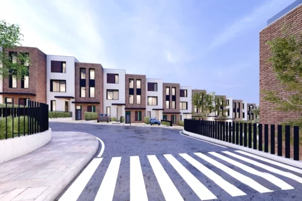 Shtepi ne shitje Duplex(shtepi me 2 kate) ne Tirane, 3+1, Mobilimi Bosh, pa mobiluar, Pagesa 430,000  Euro.