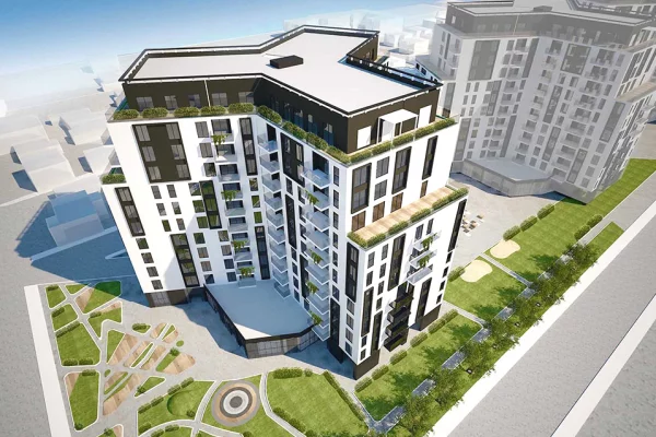  Shitet Apartament 2+1+2 +ballkon, në Rezidencën Turdiu, Fusha e Aviacionit – Kati i Lartë!