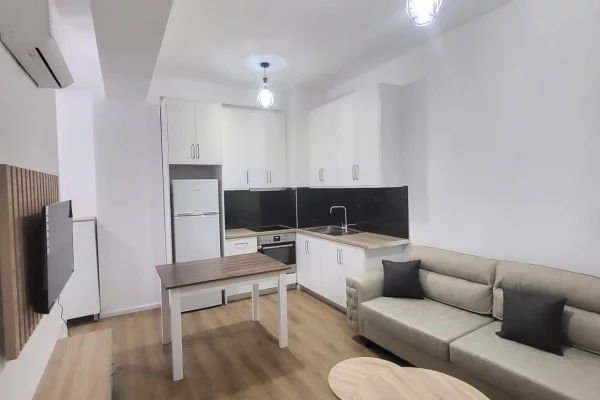 Shtepi me qera Apartament ne Tirane, 1+1, Mobilimi E mobiluar, Pagesa 40,000  Leke.