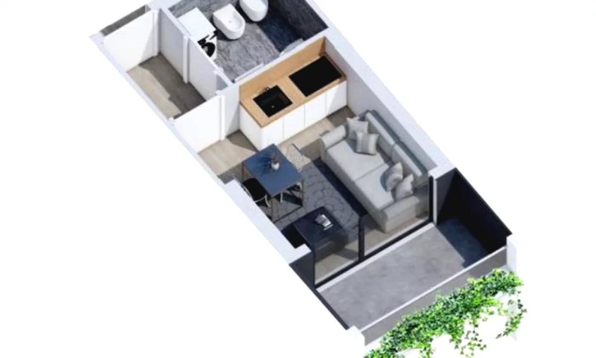 Shtepi ne shitje Apartament ne Lezhe, Garsoniere, Mobilimi Bosh, pa mobiluar, Pagesa 47,900  Euro.