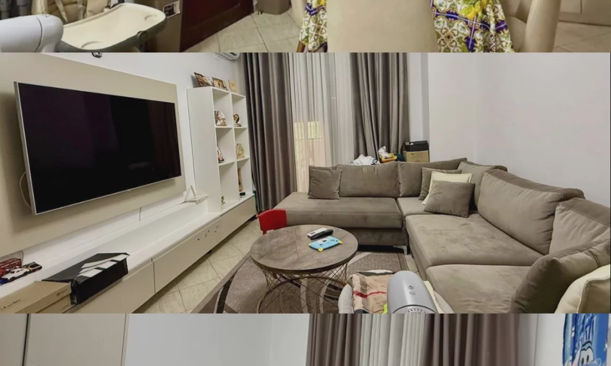 Shtepi ne shitje Apartament ne Tirane, 1+1, Mobilimi E mobiluar, Pagesa 97,000  Euro.