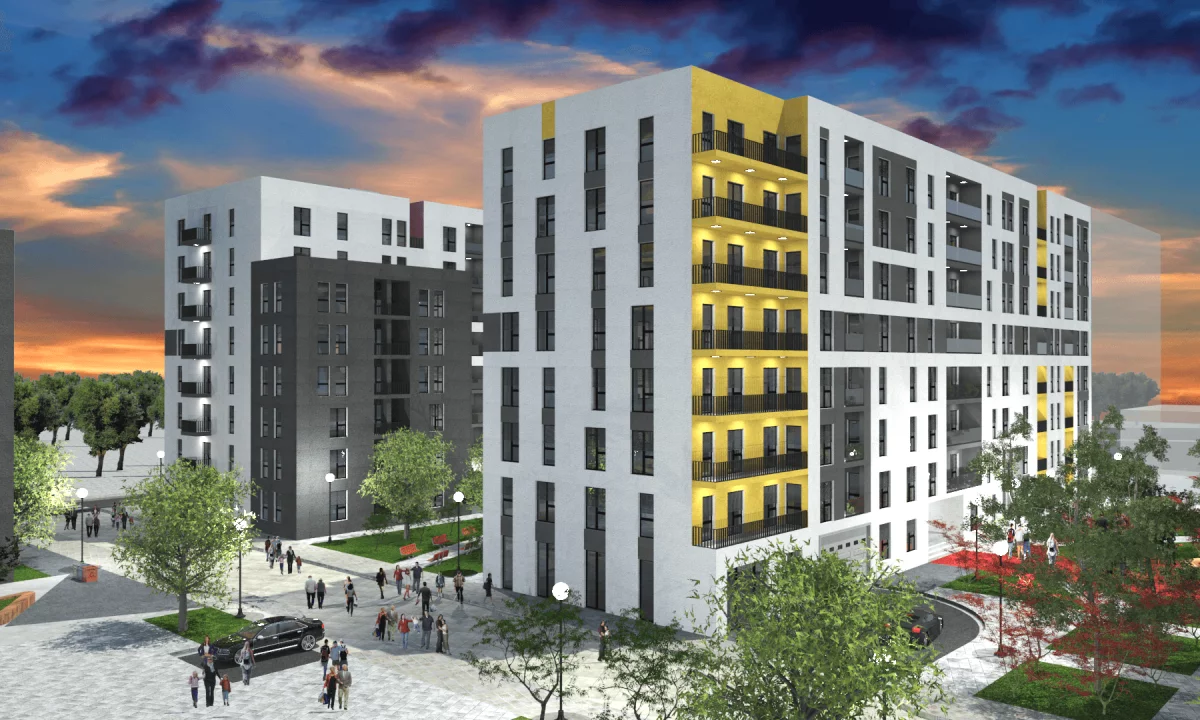 Shtepi ne shitje Apartament ne Tirane, 2+1, Mobilimi Bosh, pa mobiluar, Pagesa 122,360  Euro.