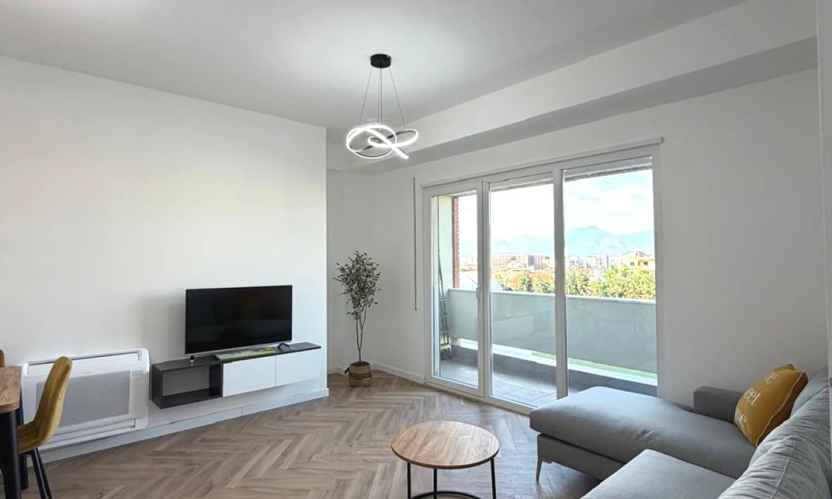 Shtepi me qera Apartament ne Tirane, 1+1, Mobilimi E mobiluar, Pagesa 60,000  Leke.