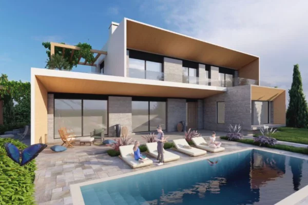 Luxury villas for sale in Tirana 4+1, Emty