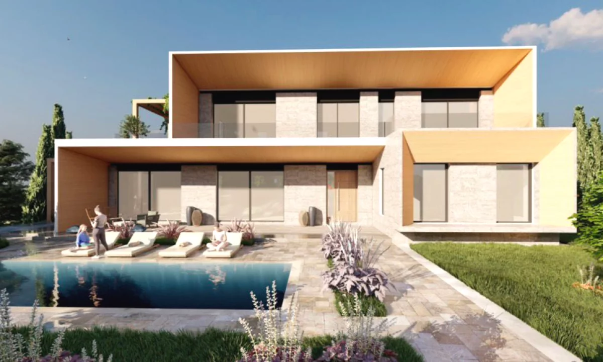 Luxury villas for sale in Tirana 4+1, Emty