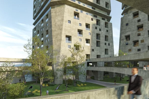 Apartament 1+1 për Shitje – Shqiponja Square Building 📍🦅