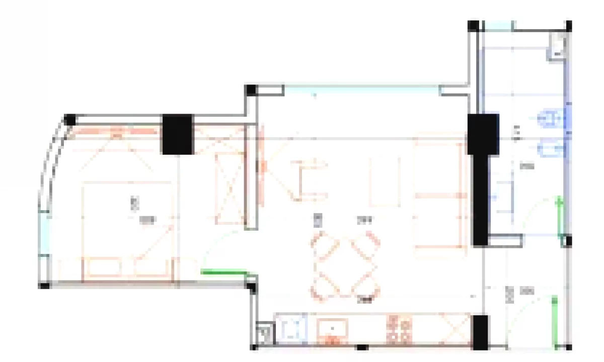 Shtepi ne shitje Apartament ne Durres, 1+1, Mobilimi Bosh, pa mobiluar, Pagesa 100,464  Euro.