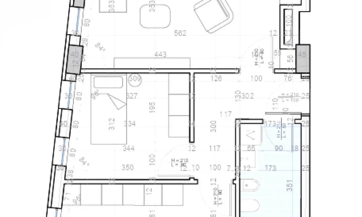 Shtepi ne shitje Apartament ne Tirane, 2+1, Mobilimi Bosh, pa mobiluar, Pagesa 133,500  Euro.