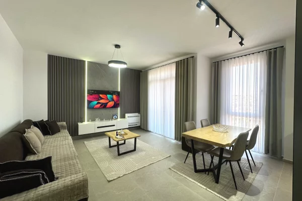 Shtepi me qera Apartament ne Tirane, 1+1, Mobilimi E mobiluar, Pagesa 60,000  Leke.