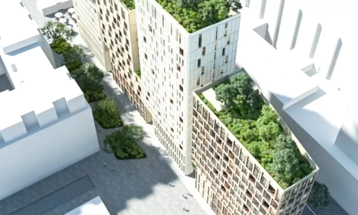 Apartment for sale in Tirana 1+1, Emty