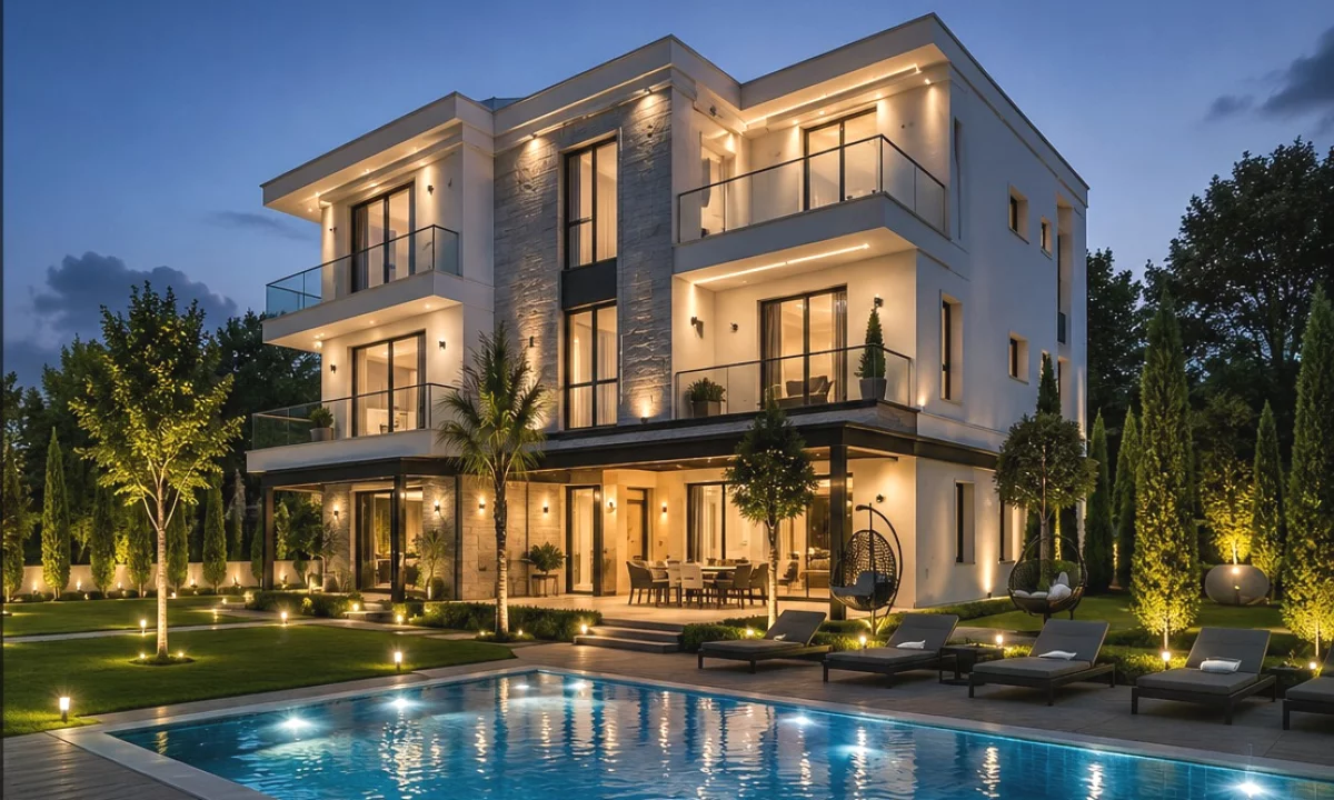 Luxury villas for rent in Tirana 7+1, Furnished