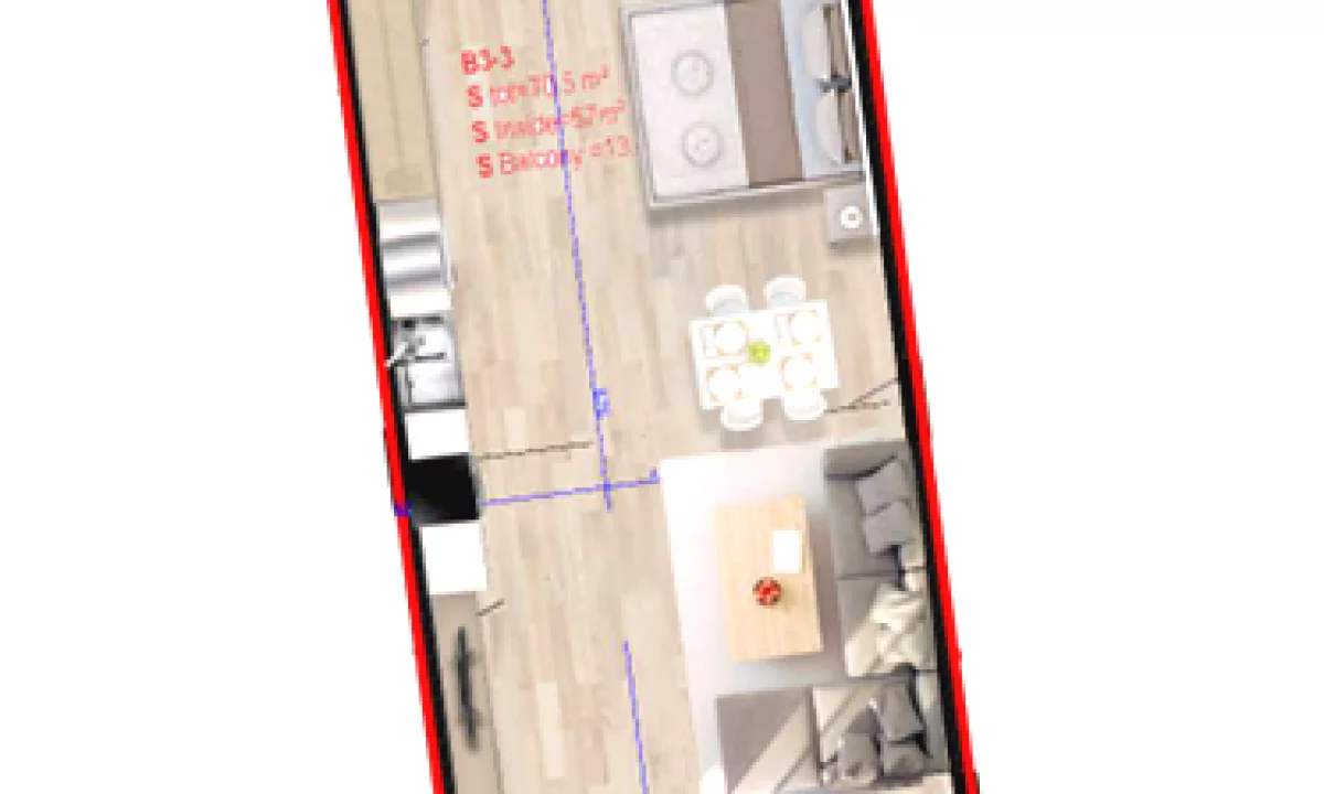 Shtepi ne shitje Apartament ne Himare, Garsoniere, Mobilimi Bosh, pa mobiluar, Pagesa 260,400  Euro.
