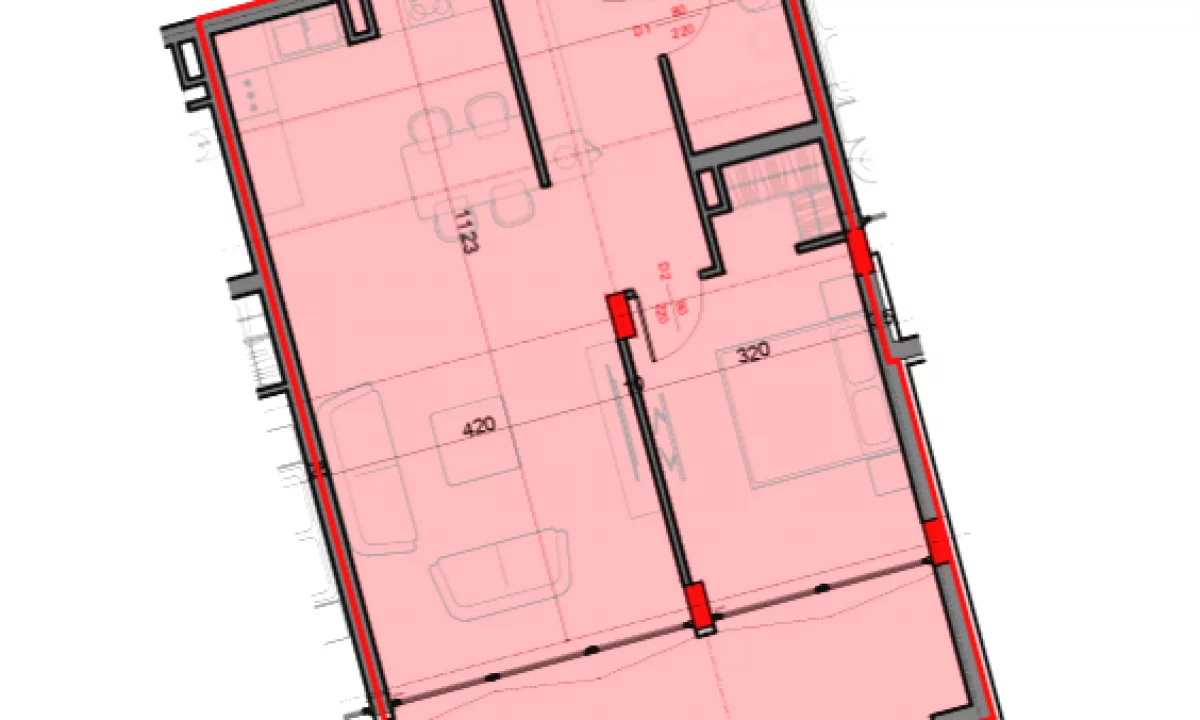 Shtepi ne shitje Apartament ne Himare, 1+1, Mobilimi Bosh, pa mobiluar, Pagesa 349,950  Euro.