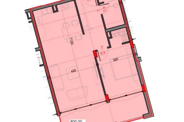 🌊 Shitet Apartament 1+1 me Pamje Panoramike nga Deti – Fole Village, Jalë!