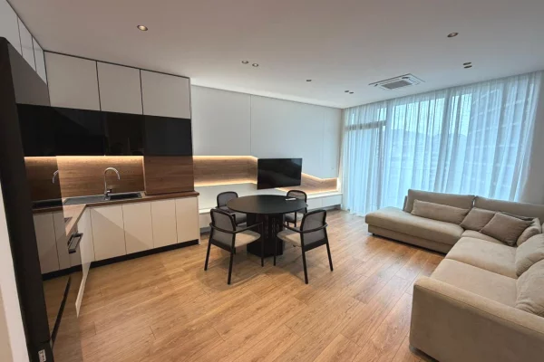 Shtepi ne shitje Apartament ne Tirane, 1+1, Mobilimi E mobiluar, Pagesa 345,000  Euro.