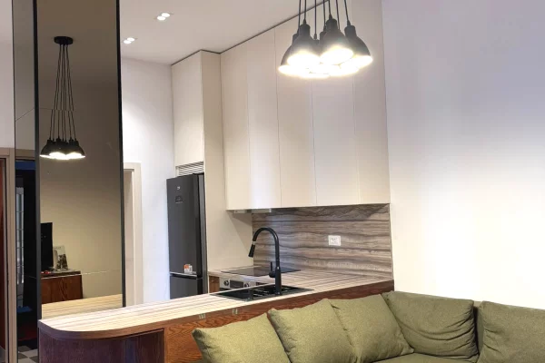 Shtepi me qera Apartament ne Tirane, 1+1, Mobilimi E mobiluar, Pagesa 70,000  Leke.